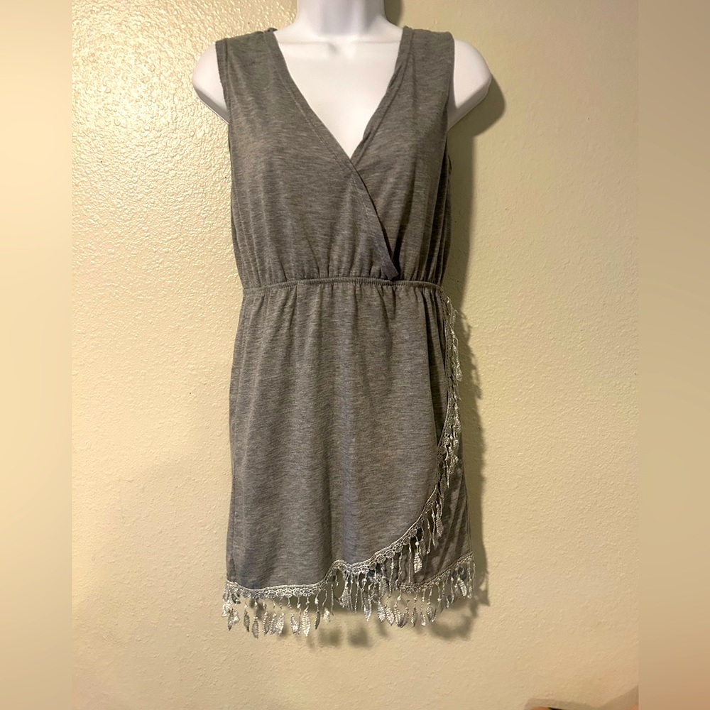 Cute gray summer dress size 1-3